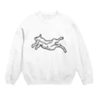 GYOGA猫の猫 Crew Neck Sweatshirt