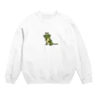 chocochachaのたろうとおちびちゃん Crew Neck Sweatshirt