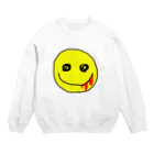 朔(歌鵺)@絵描きのにこちゃん Crew Neck Sweatshirt