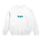 よぴりあんのロゴの助 Crew Neck Sweatshirt