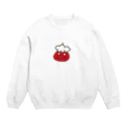 イラストレーター yasijunの赤鬼くん。 Crew Neck Sweatshirt