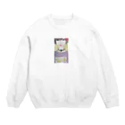 涼の居場所のショートのお嬢様 Crew Neck Sweatshirt