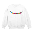 こだまの万国旗 Crew Neck Sweatshirt