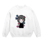 つけ麺食べたいのすーぱーてんさい ﾁｬﾝ。 Crew Neck Sweatshirt