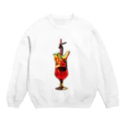 PuRiHaのカクテル Crew Neck Sweatshirt