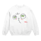 HUMMING BIRD DESIGNのねむみ Crew Neck Sweatshirt