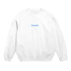 hanche -アンシュ-のhancheカクカクロゴ入りグッズ Crew Neck Sweatshirt