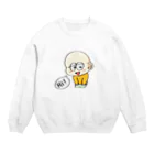 VivaBOXのつるっパおじちゃん Crew Neck Sweatshirt