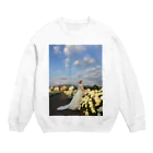 和水もみじのアナベルと花嫁 Crew Neck Sweatshirt