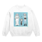 杜の魚のゴルゴン三姉妹 Crew Neck Sweatshirt