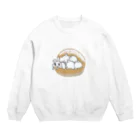 うさぎちゃんアイランドのうさトッツォ（おしりver.） Crew Neck Sweatshirt