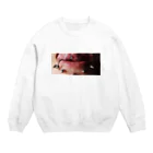 namiMoのピアス　口 Crew Neck Sweatshirt