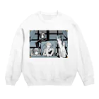 魔法少女Nの女スパイの作戦会議 Crew Neck Sweatshirt