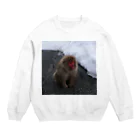 さッとんのおさるちゃん Crew Neck Sweatshirt