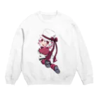 SEOのホワイトハットジャパンの白野おぷち Crew Neck Sweatshirt