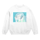 ゴブリンシャーク・ポコの自我の目覚め Crew Neck Sweatshirt