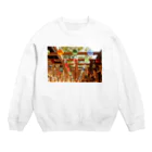 だいたいオレンジの風鈴 Crew Neck Sweatshirt