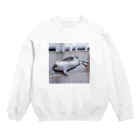 ｶﾀｵｶ屋のAZARASI猫 Crew Neck Sweatshirt