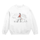 FUKIGEN GIRLのTake a Walk Crew Neck Sweatshirt