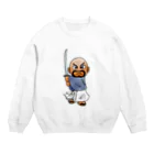 RAJACAFEのJapanese Samurai !! Crew Neck Sweatshirt