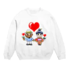 RAJACAFEのLove Crew Neck Sweatshirt