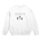 irairafriendshipのiraira friendship Crew Neck Sweatshirt