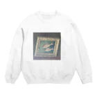 しのはらの喜一のお魚 Crew Neck Sweatshirt