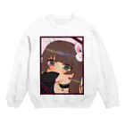 撃神さんのおうちのうさぎっ娘のヒミツ Crew Neck Sweatshirt