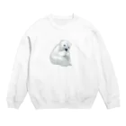 Yoro_Sikuのしろくまちゃん Crew Neck Sweatshirt