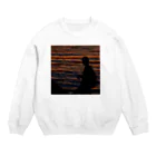 takuyumakoのfishing Crew Neck Sweatshirt