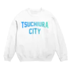 JIMOTOE Wear Local Japanの土浦市 TSUCHIURA CITY ロゴブルー スウェット