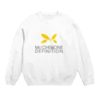 McCHERONE DEFINITIONのMcCHERONE DEFINITION[淡色] Crew Neck Sweatshirt