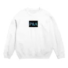 P＆A(パンダ)のシャボン玉 スウェット