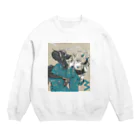 HElll - ヘル - の龍と着物 Crew Neck Sweatshirt