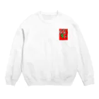 コーボクさんのお店のあかどく Crew Neck Sweatshirt