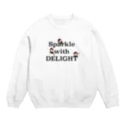 ブタのあすブーちゃんのブタのあすブーちゃん Crew Neck Sweatshirt