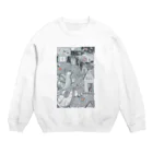 ゆぷにショップの価値観は押しつけられる Crew Neck Sweatshirt