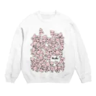 PostPet Official Shopのコモモだらけ Crew Neck Sweatshirt