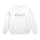 吉村卓也のまったりどうぶつ　色ナシ Crew Neck Sweatshirt