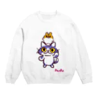 PostPet Official Shopのフロとジンパチの友情 Crew Neck Sweatshirt