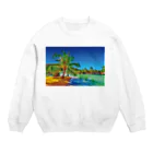 GALLERY misutawoの夏のリゾート Crew Neck Sweatshirt