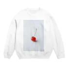 ふとんのさくらんぼ Crew Neck Sweatshirt