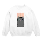 SHOP ベアたんのさばとらさん Crew Neck Sweatshirt