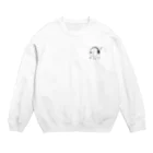 人面犬の人面犬 NO MUSIC NO DOG Crew Neck Sweatshirt