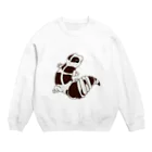 金魚大好き悠tubeのネットショップのニシアフホワイトアウトオレオ Crew Neck Sweatshirt