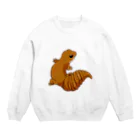 金魚大好き悠tubeのネットショップのニシアフリカトカゲモドキ Crew Neck Sweatshirt