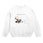 mocci_mocciの森の音楽会(文字入り) Crew Neck Sweatshirt