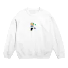 檸檬のねとりのねと Crew Neck Sweatshirt