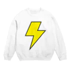 taroegames🌟🐥のthunder Crew Neck Sweatshirt