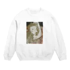 𝐥𝐢𝐬𝐚𝐰𝐚𝐭𝐚𝐧𝐚𝐛𝐞𝐩𝐚𝐢𝐧𝐭𝐢𝐧𝐠𝐬のある夜のこと、月に踊る[グリーン] Crew Neck Sweatshirt